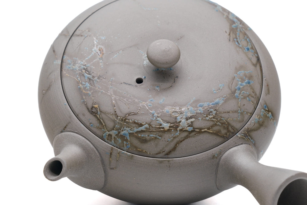Mogake Yakishime Tokoname Teapot - 140ml