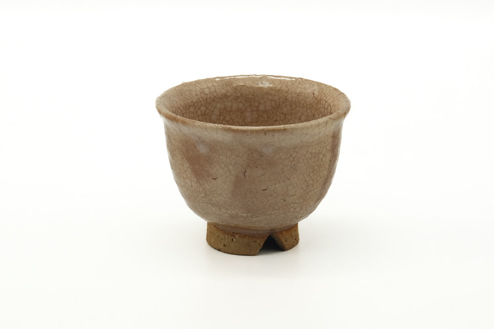 Japanese Teacup - Beige Hagi Yunomi - 115ml