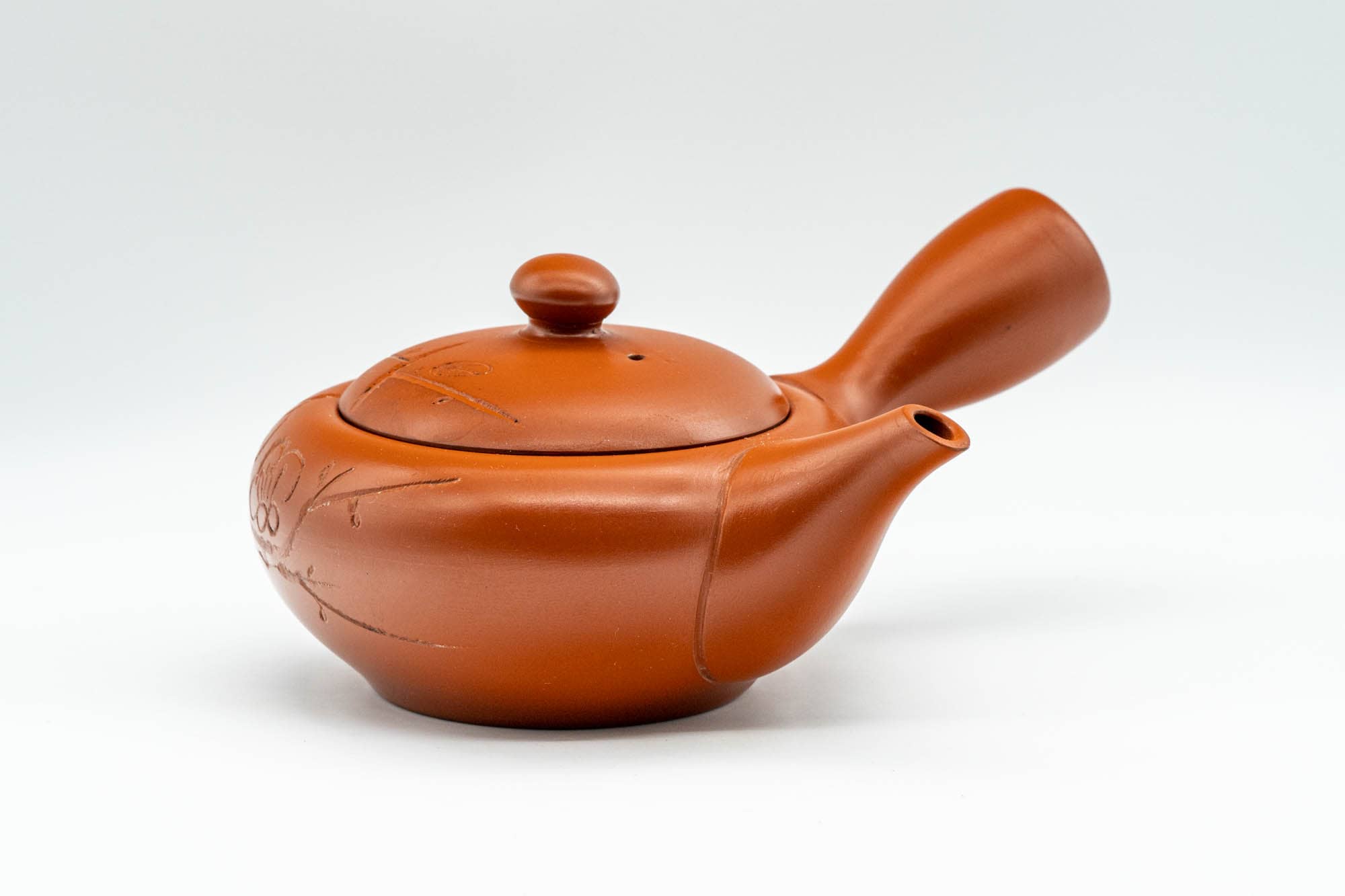 Japanese Kyusu - Myozan Tsuzuki - Tokoname-yaki Debeso Teapot - 220ml