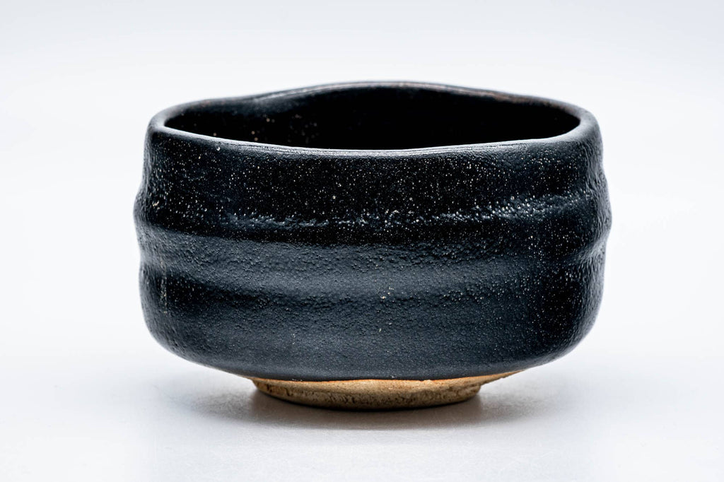 Japanese Matcha Bowl - Black Seto-yaki Chawan - 300ml
