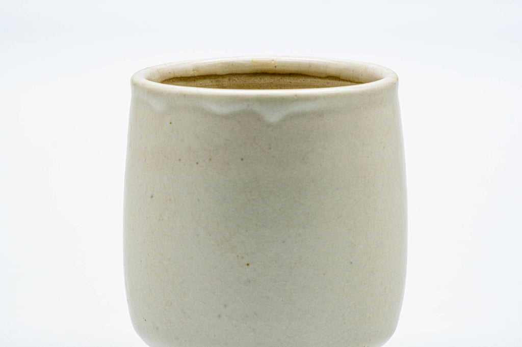 Japanese Teacup - White Glazed Yunomi - 140ml