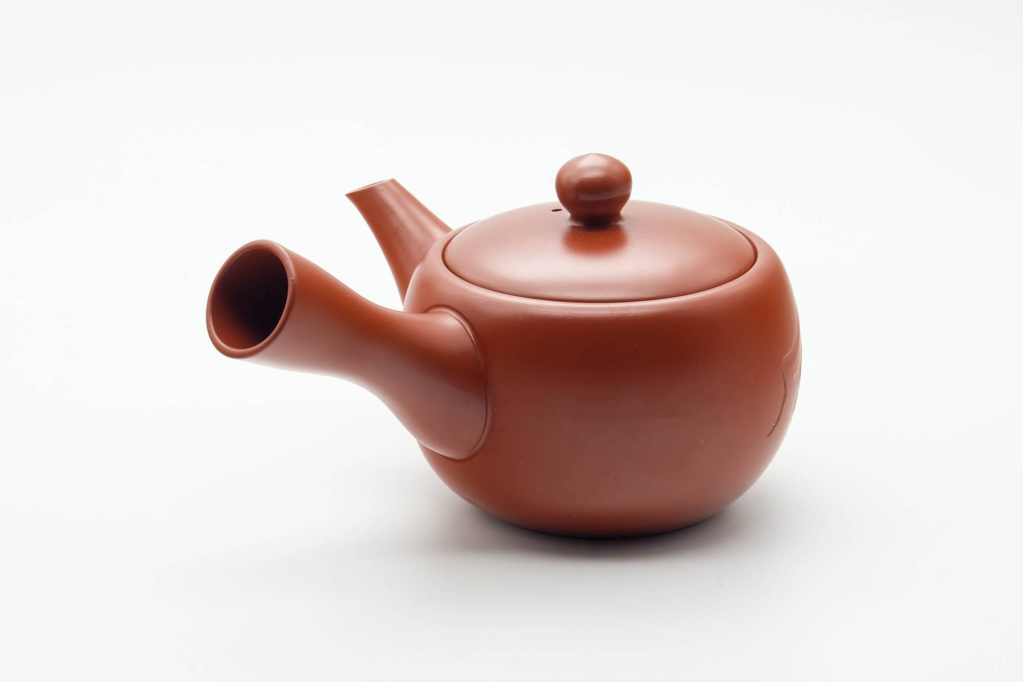 Japanese Tea Set - Kanji Engraved Tokoname-yaki Kyusu Teapot with 5 Yunomi Teacups