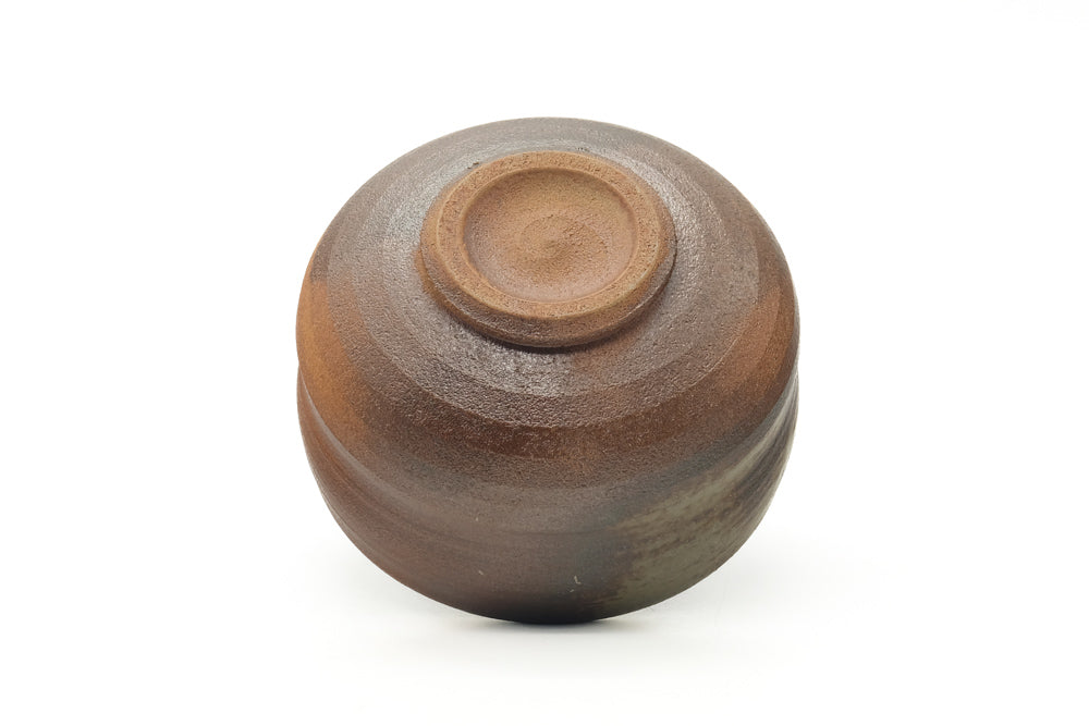 Japanese Matcha Bowl - Ash Glazed Shigaraki-yaki Chawan - 660ml