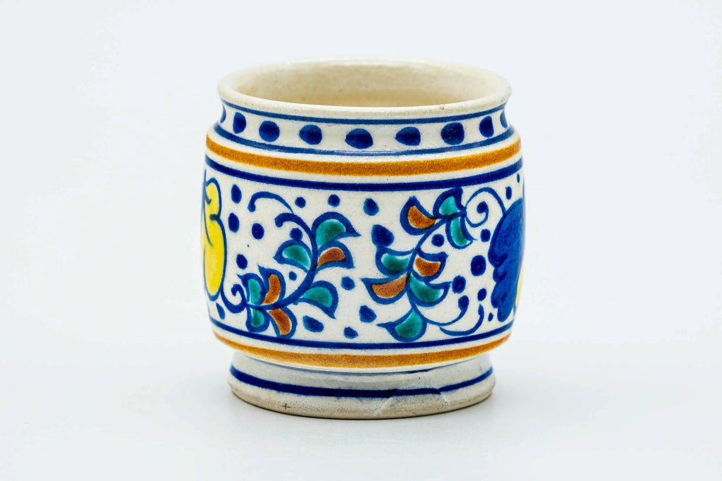 Japanese Futaoki - 加賀瑞山 Kaga Zuizan - Oranda Banko-yaki Lid Rest