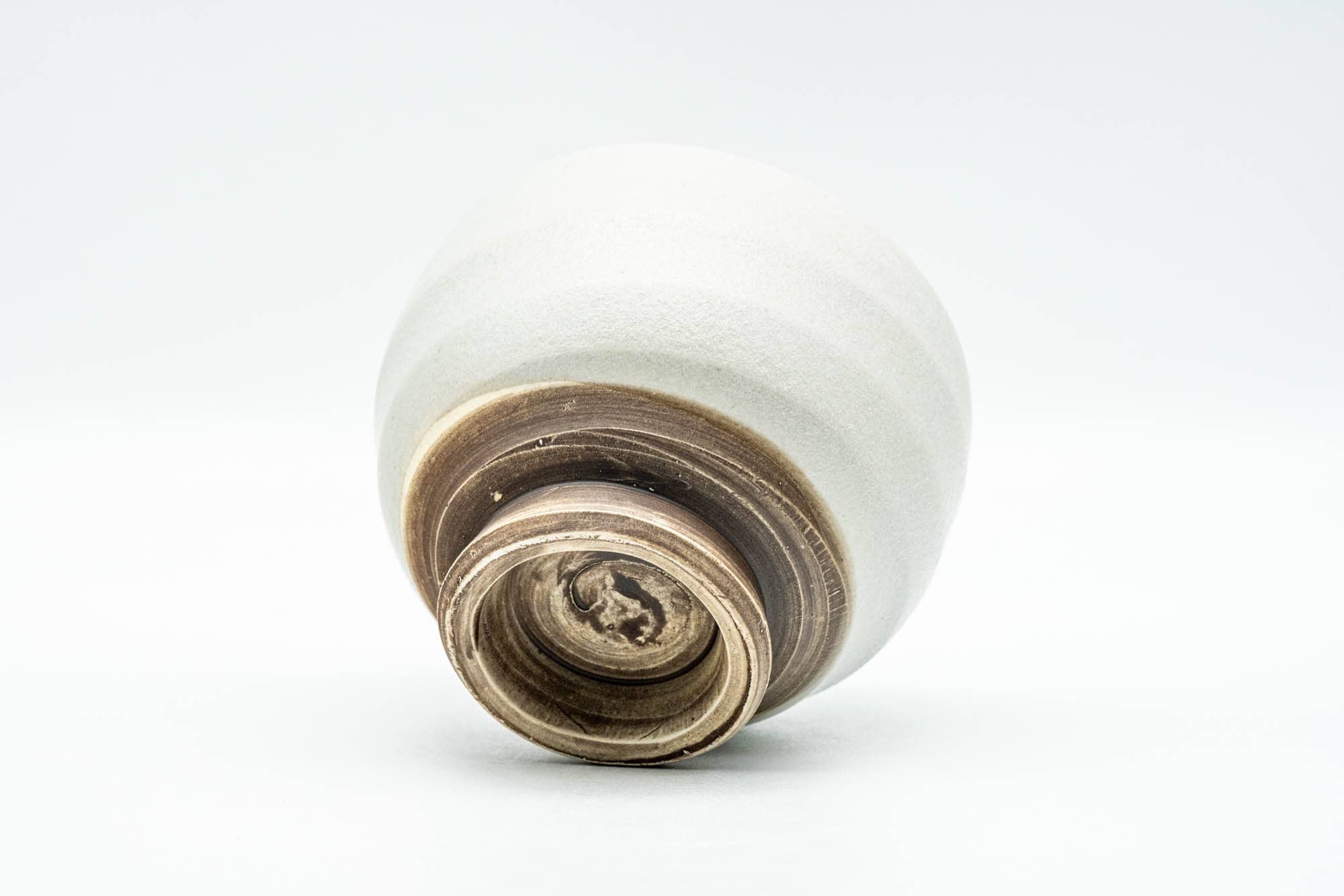 Japanese Teacup - Matte White Round Yunomi - 110ml