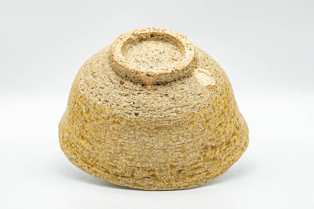 Japanese Matcha Bowl - Earthy Textured Hatazori-gata Chawan - 300ml