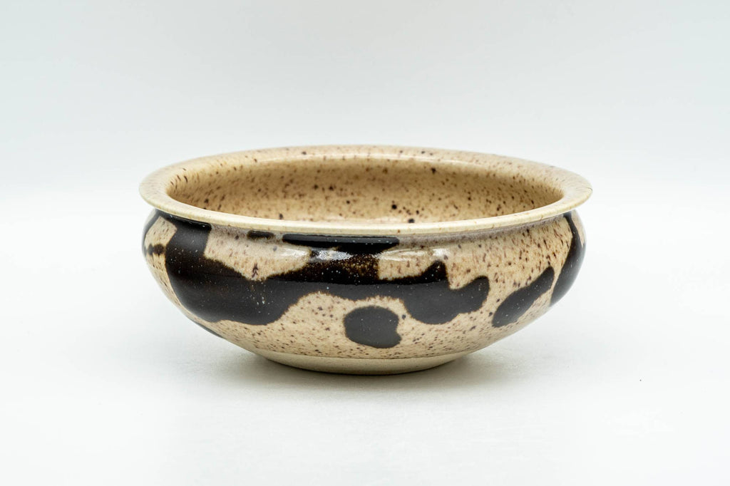 Japanese Kensui - Abstract Beige Speckled Glaze Water Bowl - 250ml