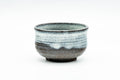 Japanese Teacup - Grey Milky White Drip-Glazed Guinomi - 50ml
