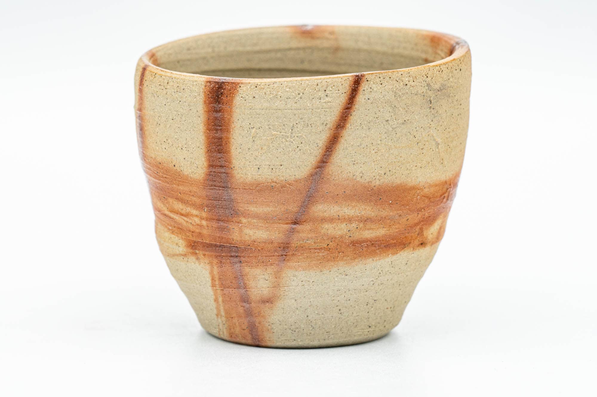 Japanese Teacup - Hidasuki Bizen-yaki Yunomi - 80ml