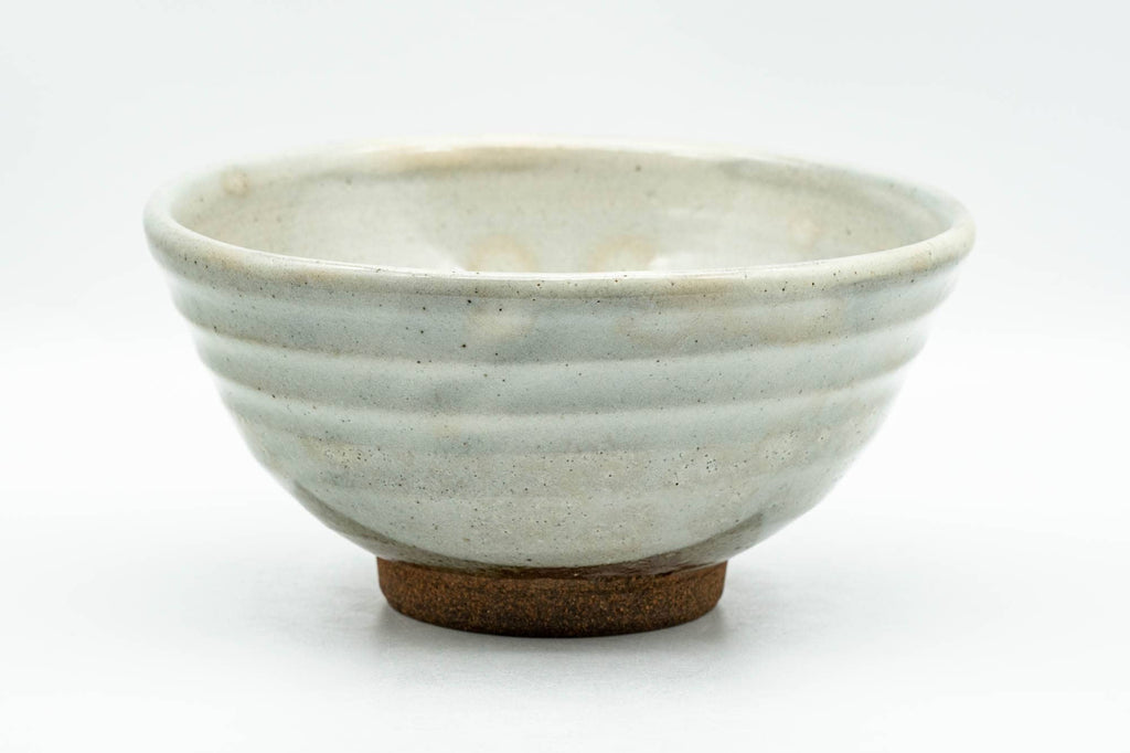 Japanese Matcha Bowl - Spiraling Grey Glazed Chawan - 250ml