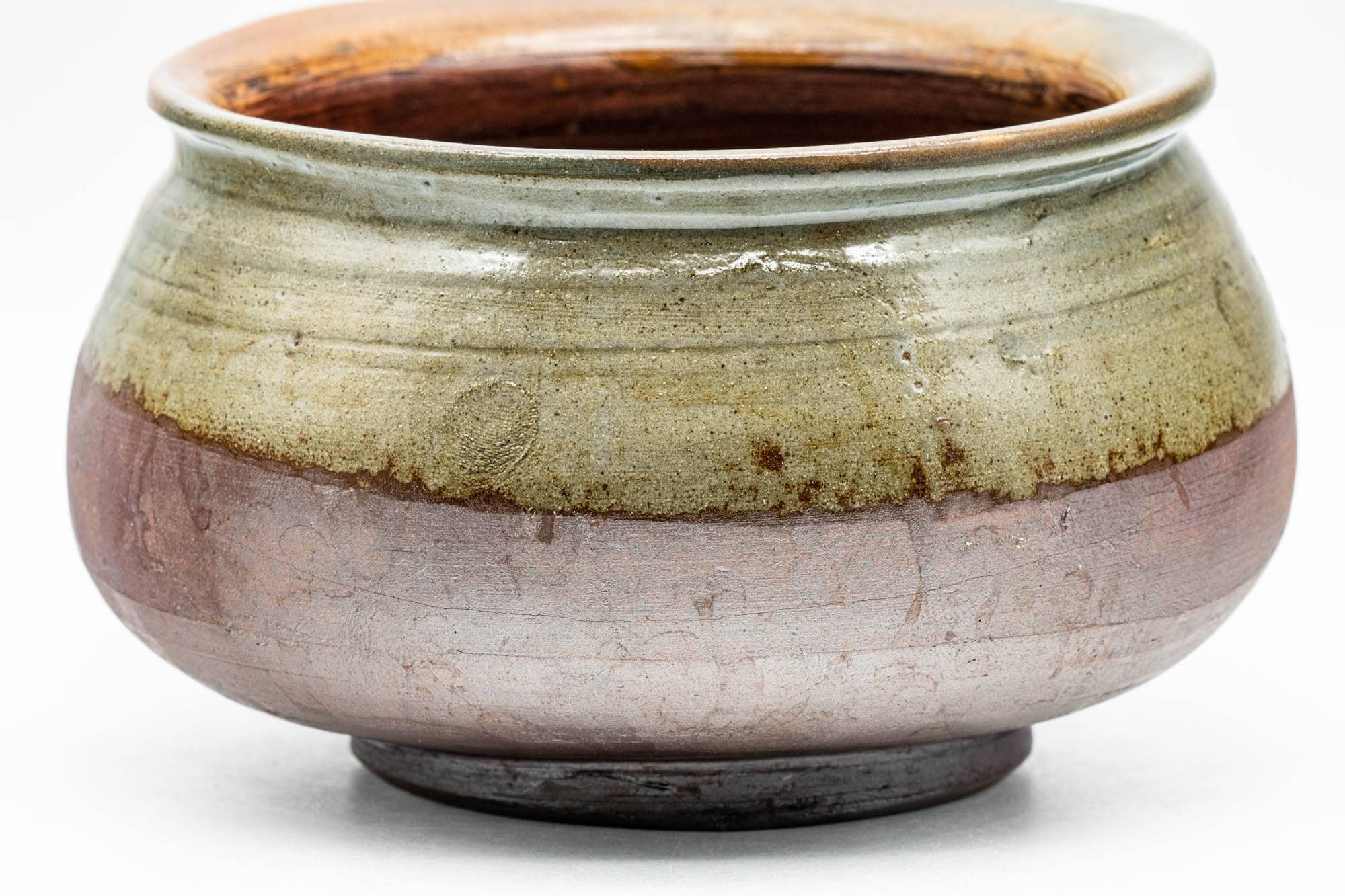 Japanese Kensui - Abstract Drip-Glazed Water Bowl - 550ml