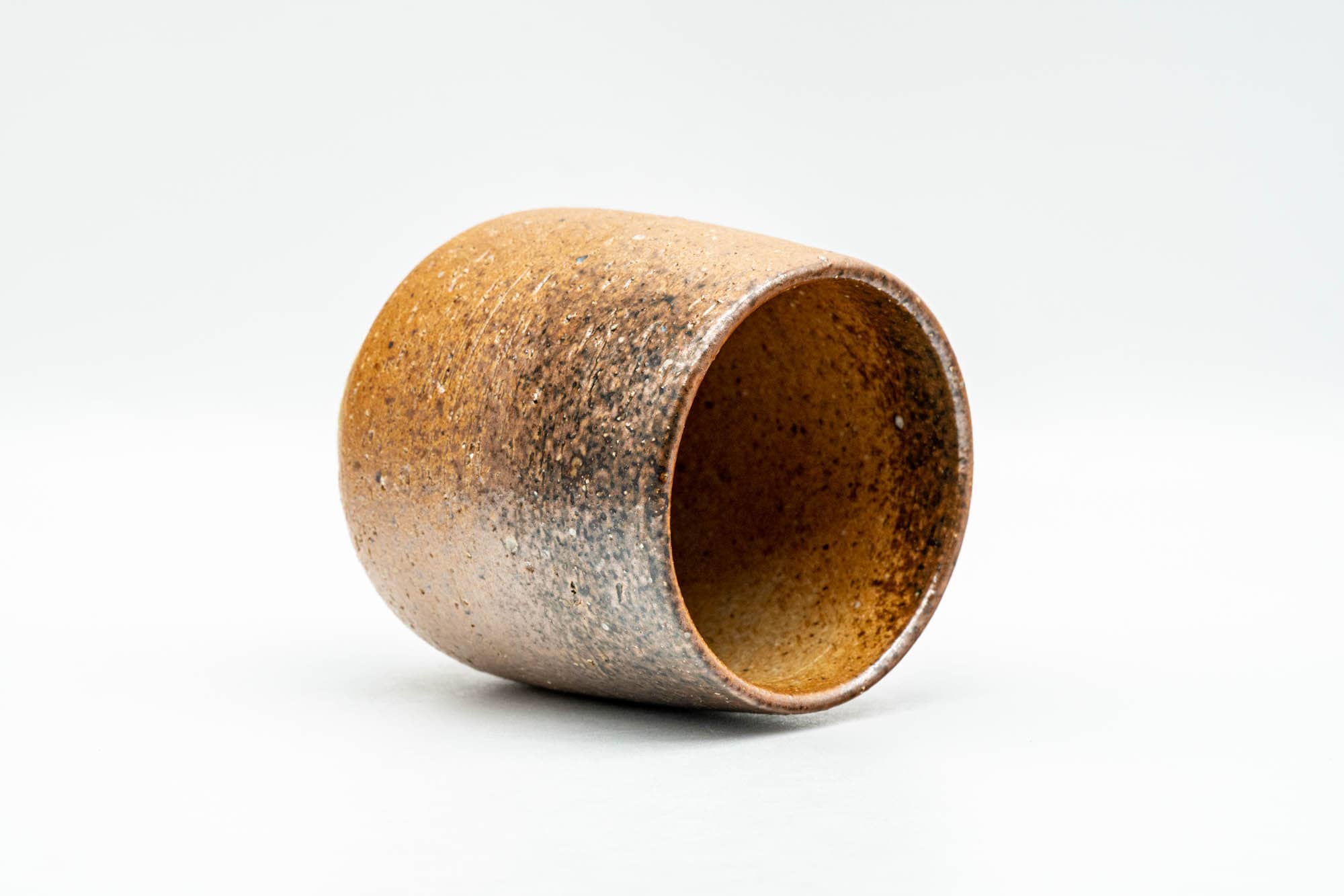 Japanese Teacup - Earthy Textured Shigaraki-yaki Yunomi - 130ml