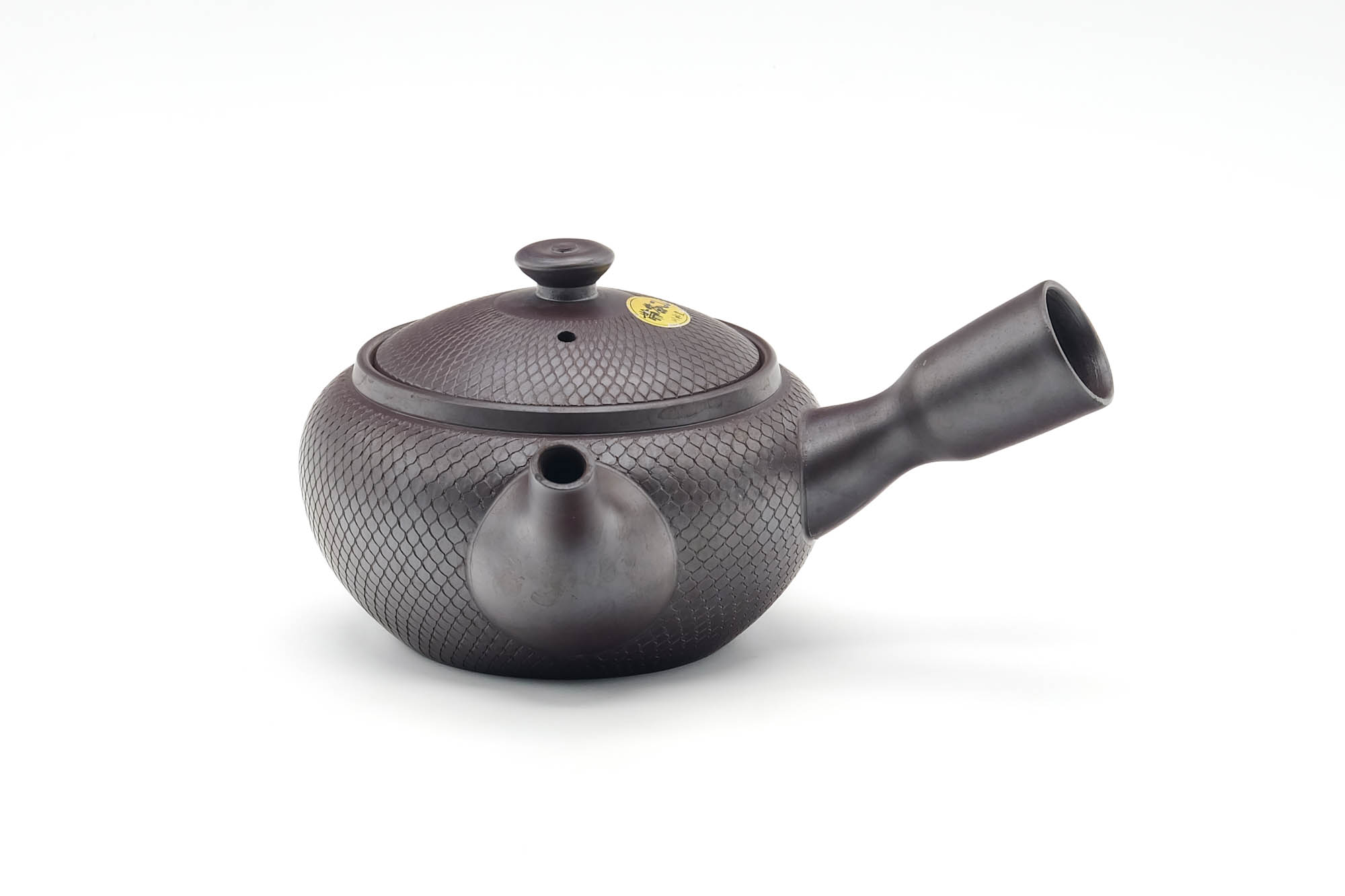 Japanese Kyusu - Engraved Banko-yaki Mesh Teapot - 290ml