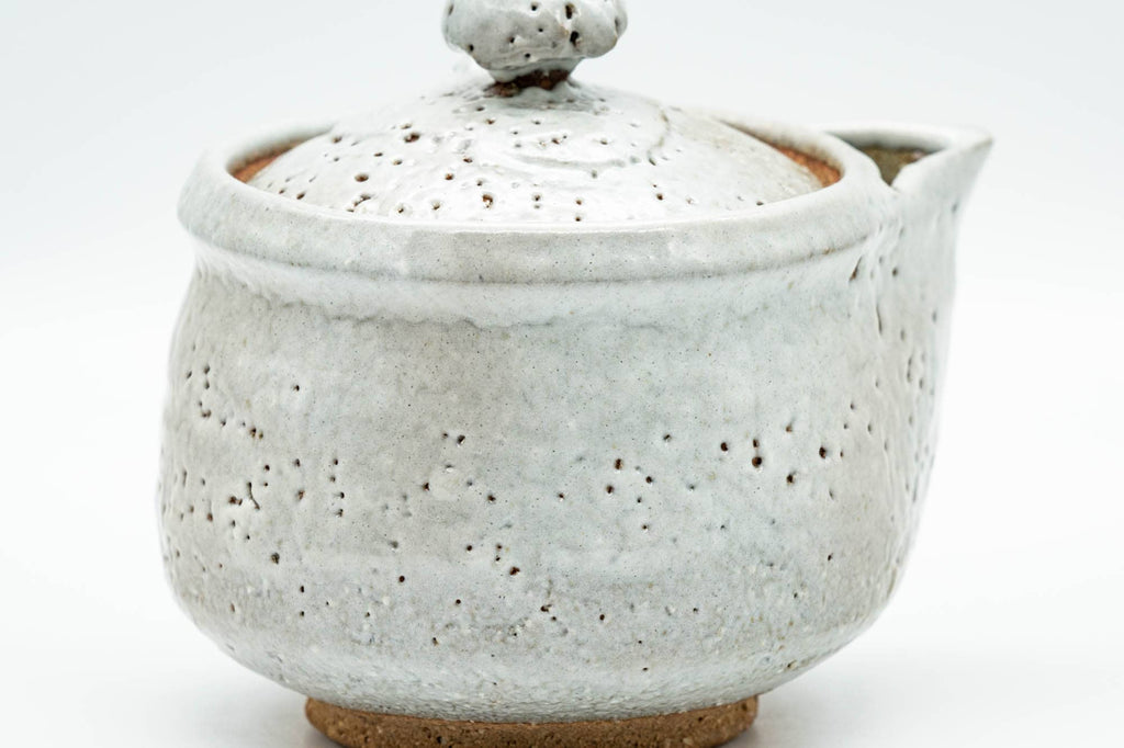 Japanese Houhin - White Shiro Glazed Hagi-yaki Do-ake Teapot - 200ml