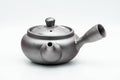 Japanese Kyusu - Engraved Floral Banko-yaki Mesh Teapot - 180ml
