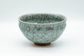 Japanese Matcha Bowl - 澤田秀一 Sawada Shuichi of Shusen Toen - Green Celadon Mino-yaki Chawan - 350ml