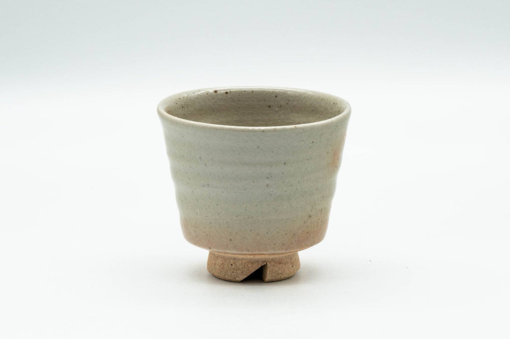 Japanese Tea Set - Hagi-yaki Katakuchi Water Cooler with 5 Guinomi Tea cups