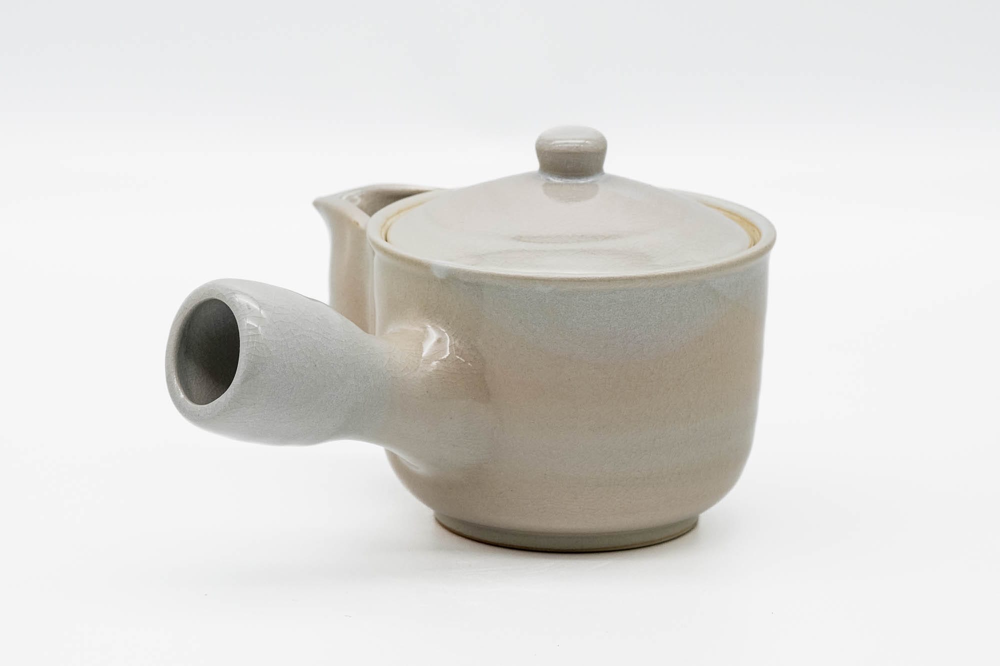 Tea Set - Hagi-yaki Kyusu Teapot with 5 Yunomi Teacups