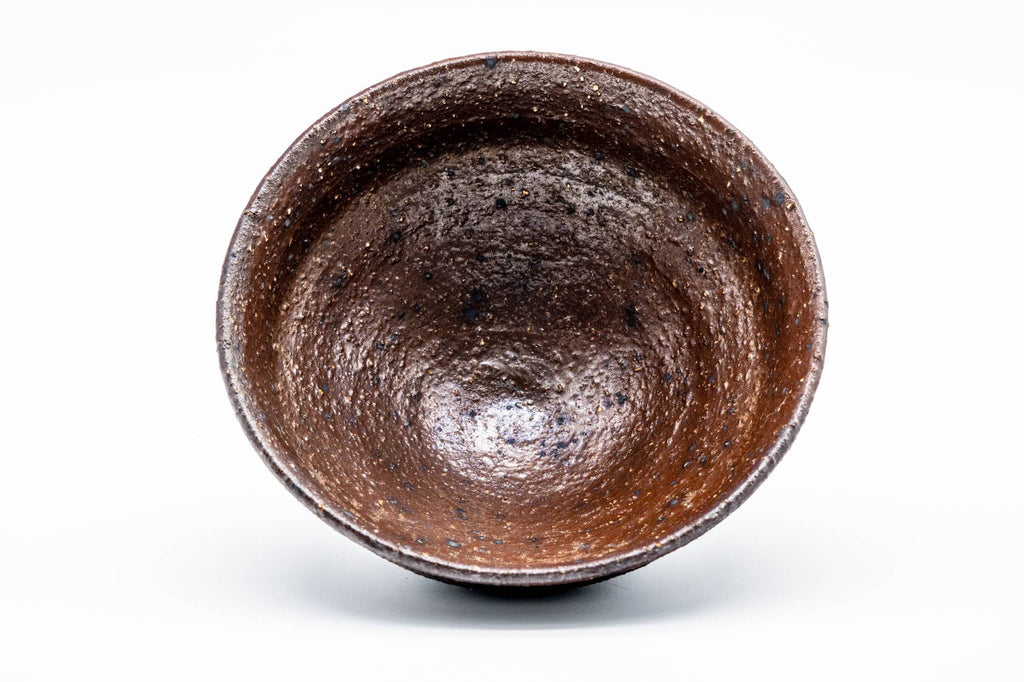 Brown Textured Tenmoku-gata Chawan
