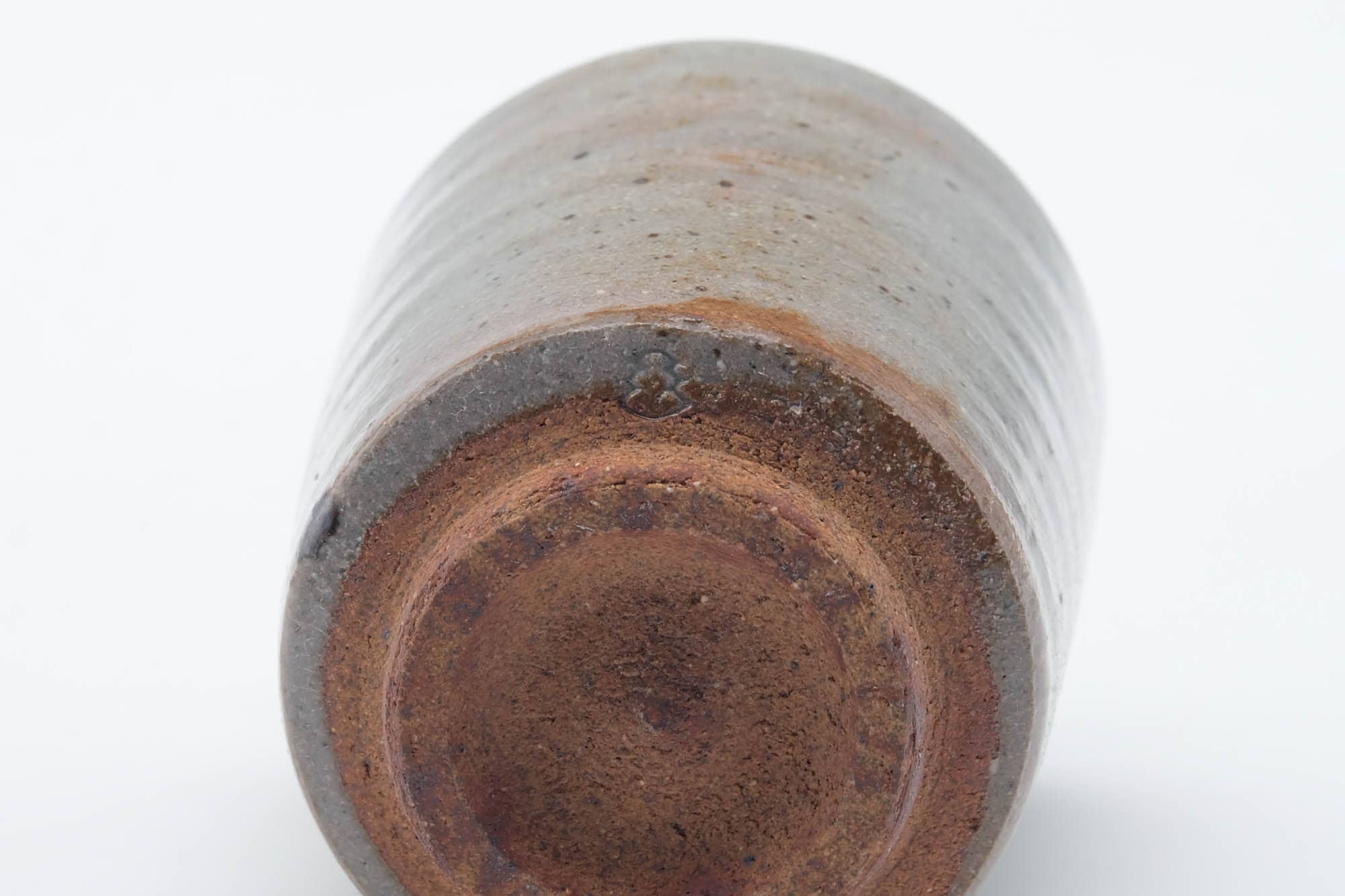Japanese Teacup - Long Grass Grey Glazed Karatsu-yaki Yunomi - 190ml