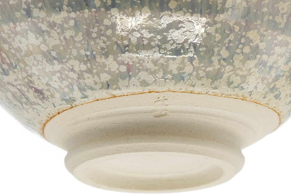 Japanese Matcha Bowl - Sage Speckled Chawan - 400ml