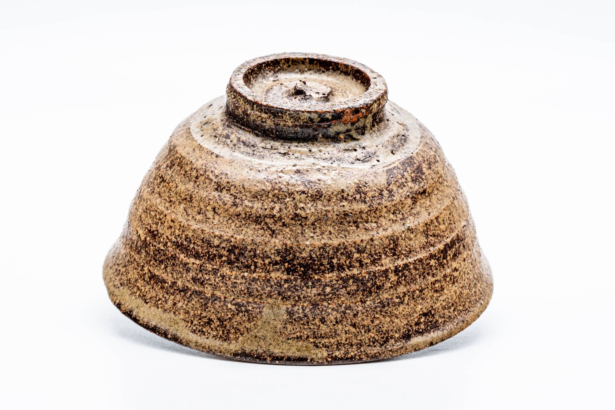 Japanese Matcha Bowl - Rokurome Speckled Irabo-style Chawan - 400ml