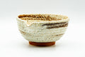 Japanese Katakuchi - Speckled Beige Brown Hakeme Matcha Pouring Bowl - 300ml