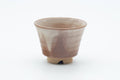 Japanese Teacup - Beige Magenta Drip-Glazed Hagi-yaki Yunomi - 80ml