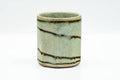 Japanese Teacup - Octagonal Sage Swirls Yunomi - 135ml