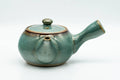 Japanese Kyusu - Green Teal Ceramic Debeso Teapot - 200ml