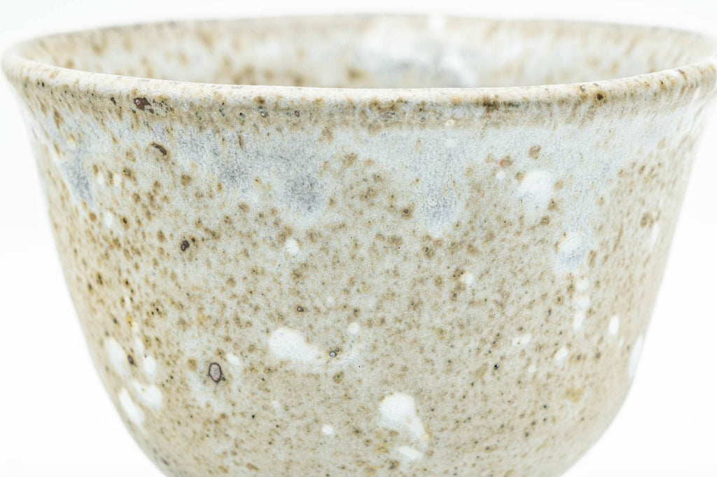 Japanese Teacup - Earthy Speckled Grey Glazed Yunomi - 170ml