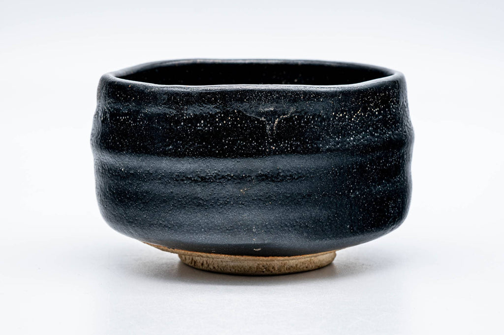 Japanese Matcha Bowl - Black Seto-yaki Chawan - 300ml