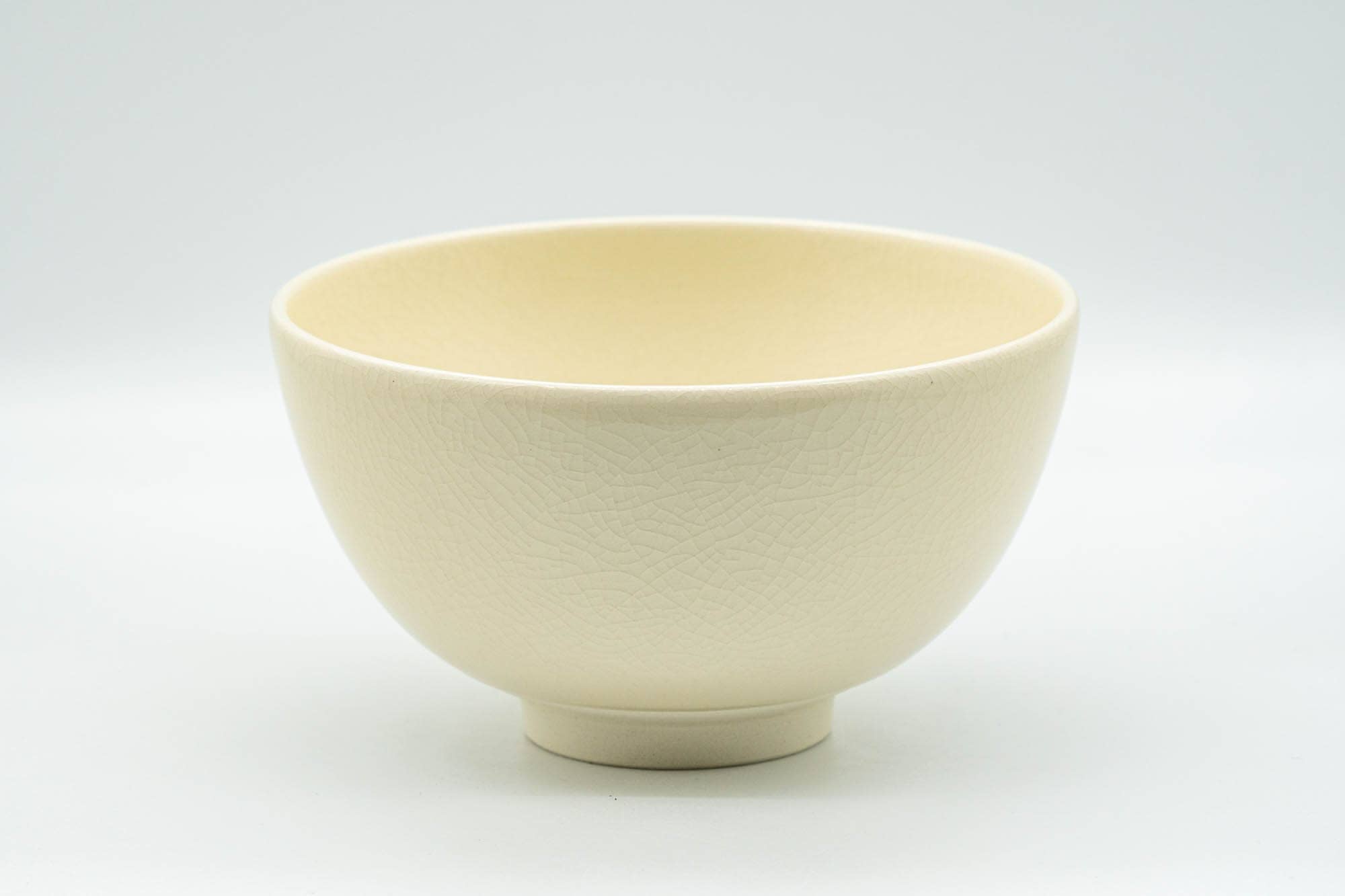 Japanese Matcha Bowl - Classic Beige Kyo-yaki Chawan - 300ml