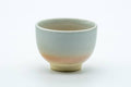 Japanese Teacup - 天鵬山 Tsubaki Kiln - Classic Beige Hagi-yaki Yunomi - 80ml
