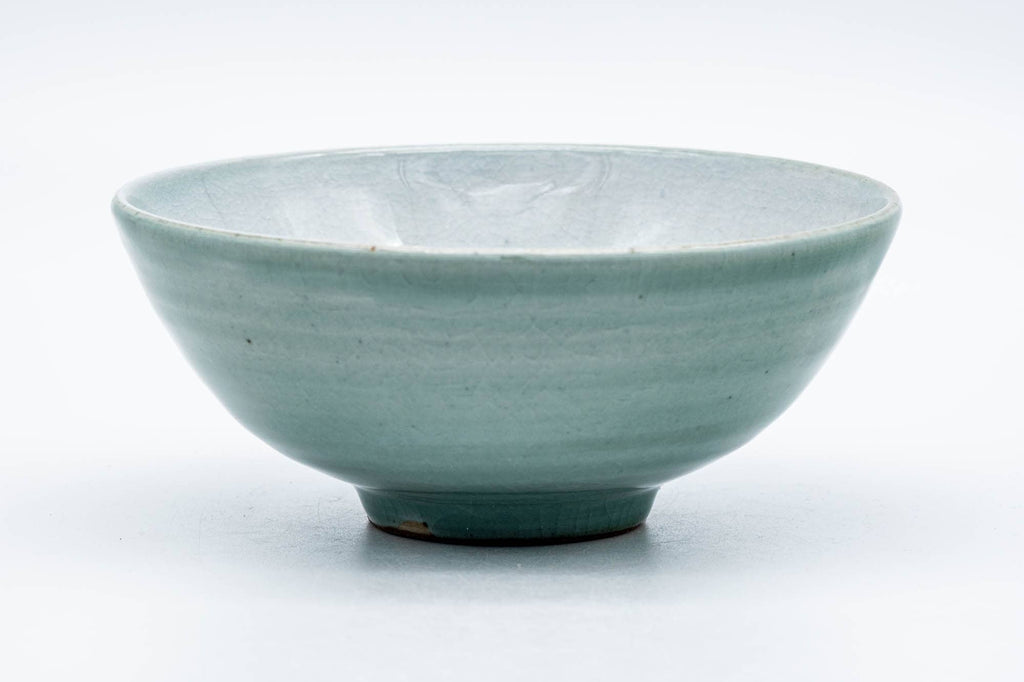 Japanese Matcha Bowl - Long Grass Celadon Glazed Chawan - 200ml