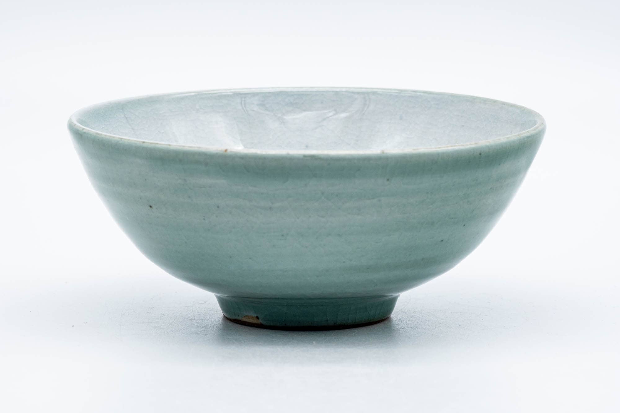 Japanese Matcha Bowl - Long Grass Celadon Glazed Chawan - 200ml