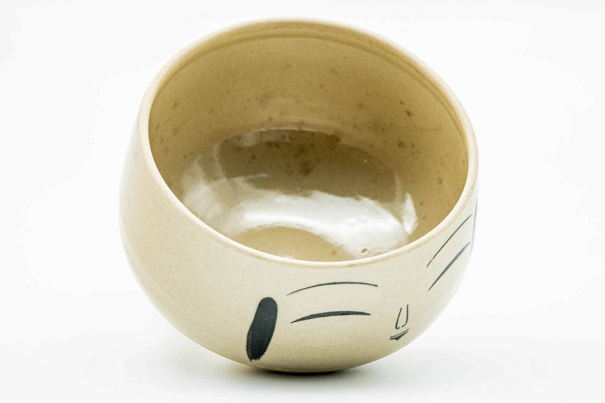 Japanese Matcha Bowl - Smiling Face Wan-nari Chawan - 300ml