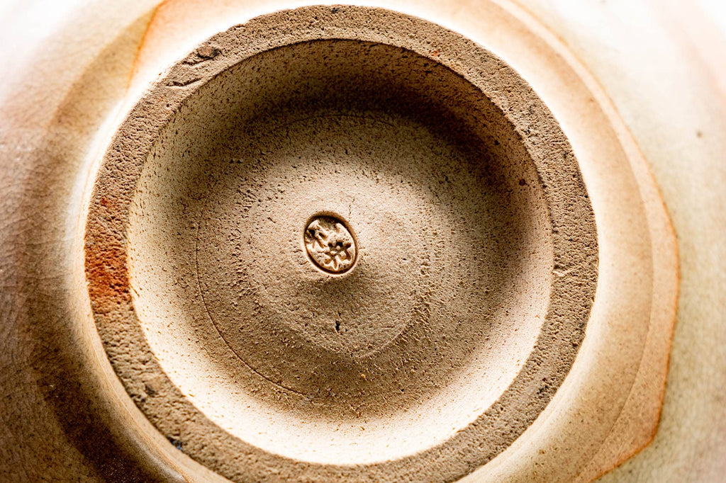 Japanese Matcha Bowl - Weathered Hakeme Hagi-yaki Chawan - 500ml