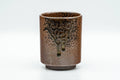 Japanese Teacup - Ash Green Drip-Glazed Shigaraki-yaki Yunomi - 160ml