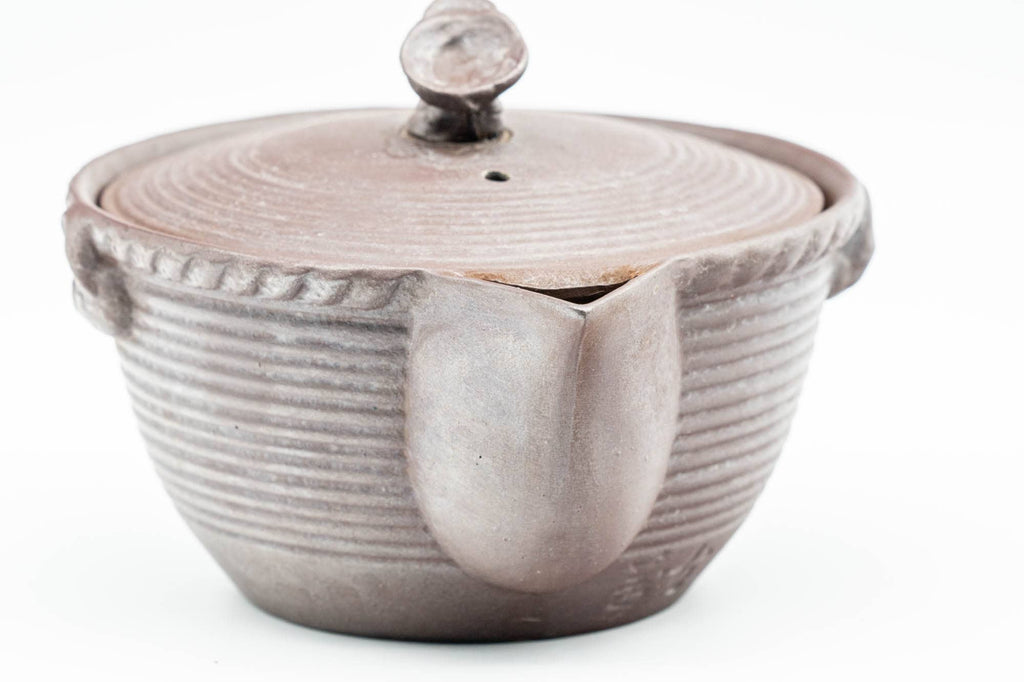 Japanese Houhin - Swan-Handled Banko-yaki Mesh Teapot - 180ml