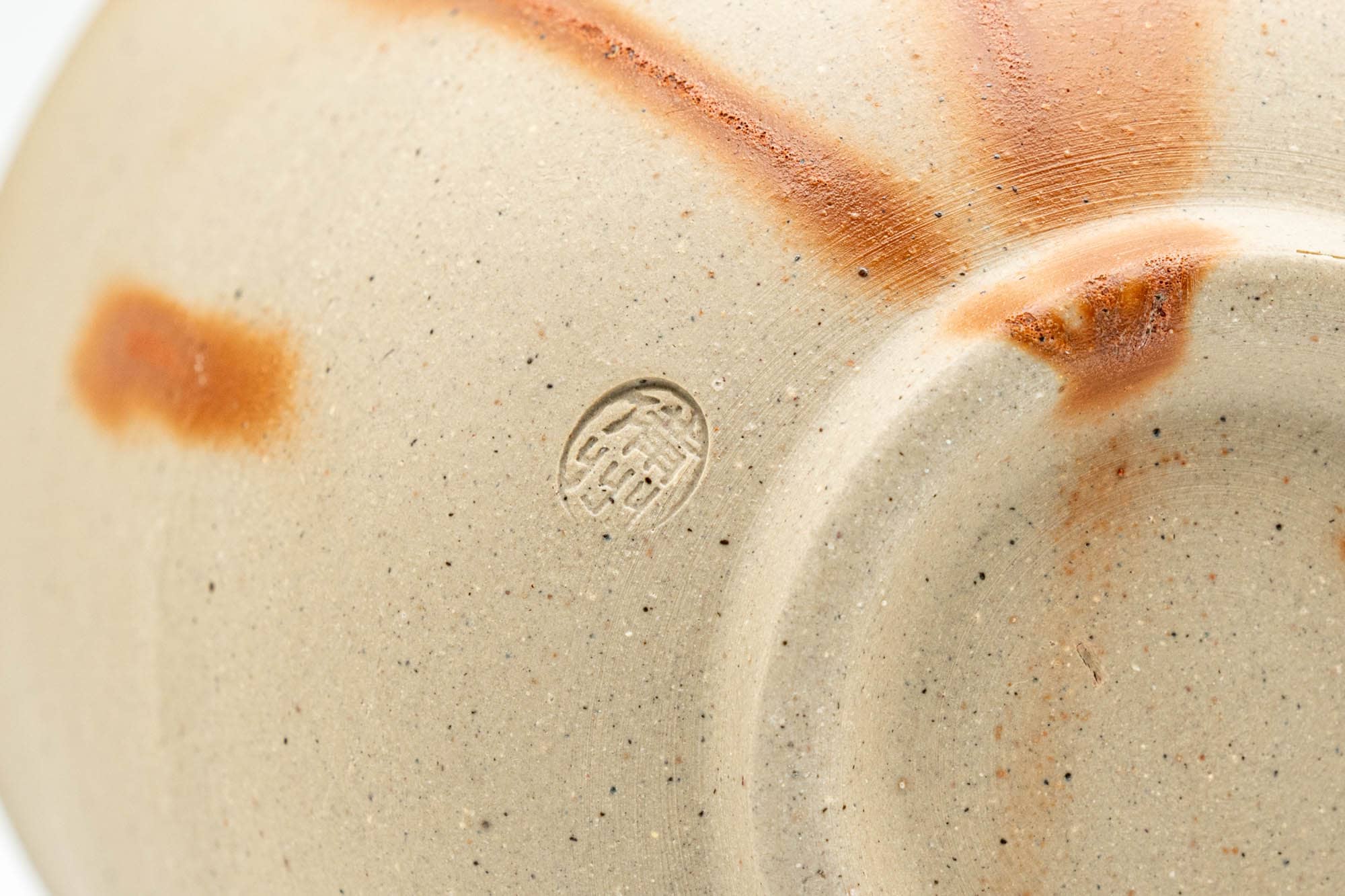 Japanese Teacup - Large Hidasuki Straw Fired Bizen-yaki Yunomi - 250ml