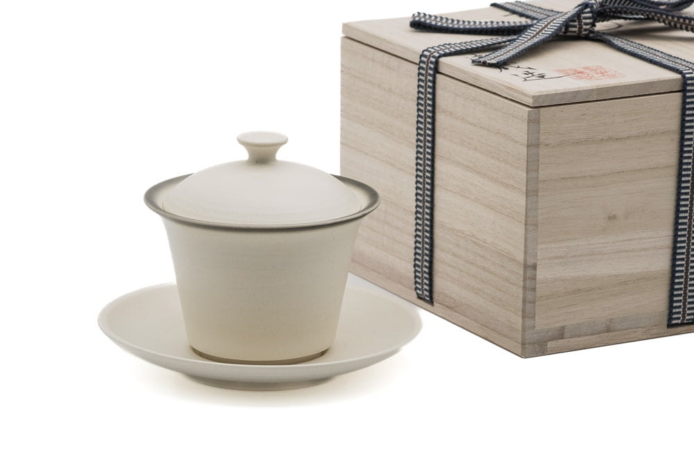 White Tokoname Gaiwan - 150ml