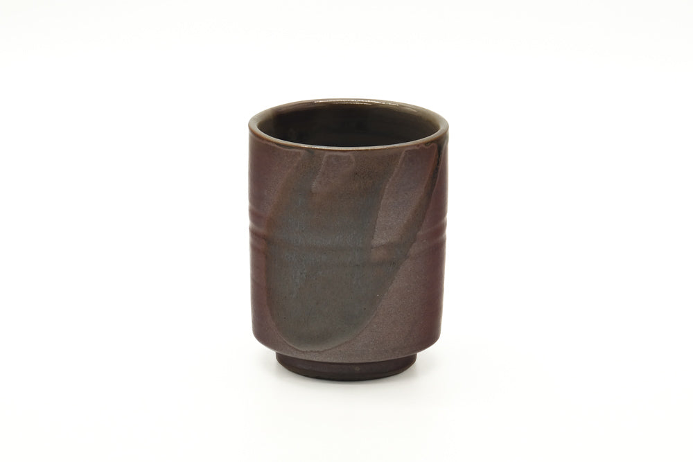 Japanese Teacup - Brown Tsutsu-gata Yunomi - 250ml