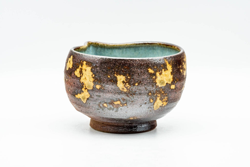 Japanese Katakuchi - Textured Blue Inner-Glazed Water Cooler - 175ml