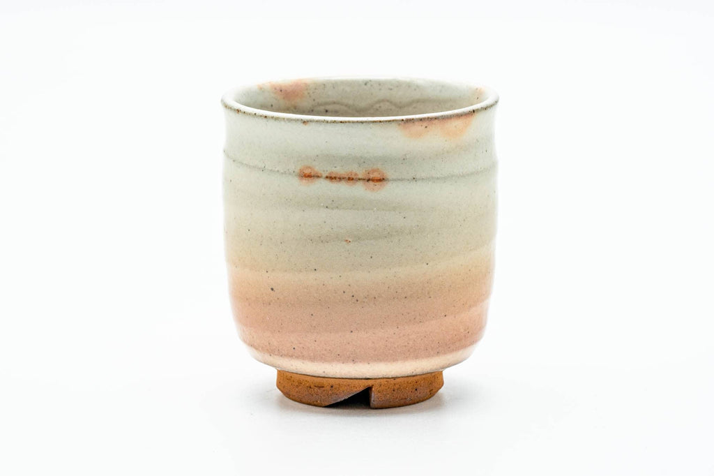Japanese Teacup - Large Kanji Emblemed Hagi-yaki Yunomi - 250ml