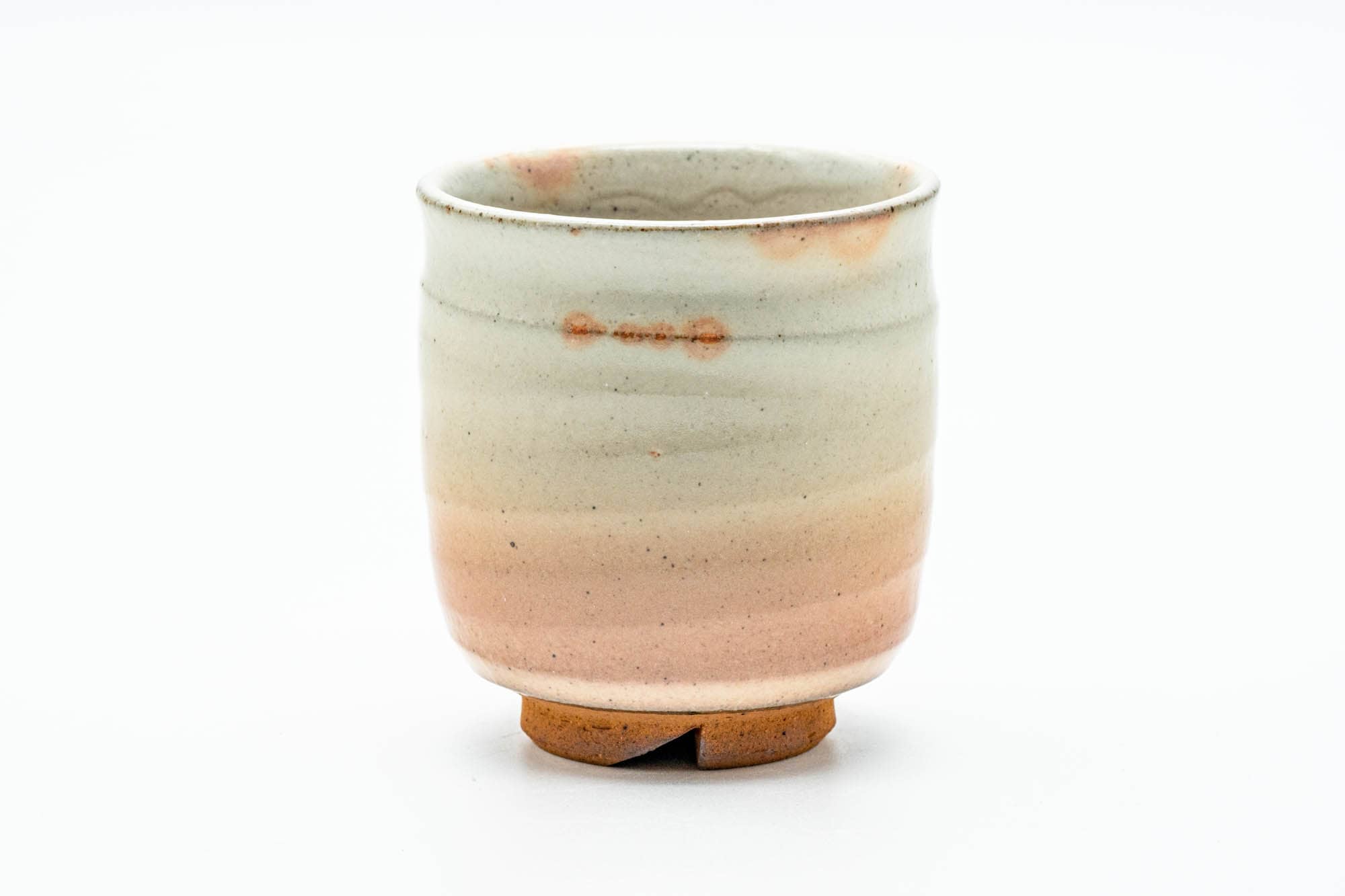 Japanese Teacup - Large Kanji Emblemed Hagi-yaki Yunomi - 250ml
