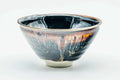 Japanese Matcha Bowl - 定一桶谷 Teiichi Oketani - Black Hare's Fur Glazed Tenmoku-gata Kyo-yaki Chawan - 200ml