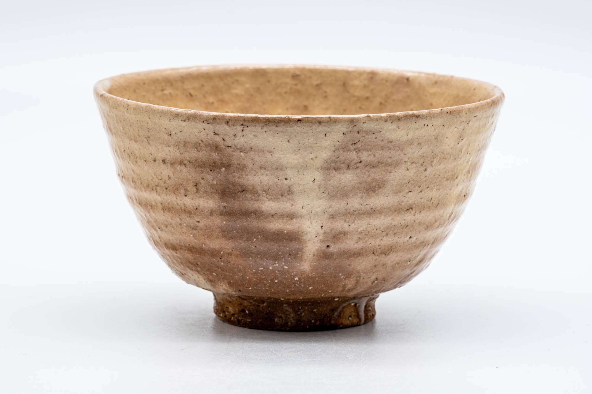 Japanese Matcha Bowl - Vintage Biwa-iro Hagi-yaki Chawan