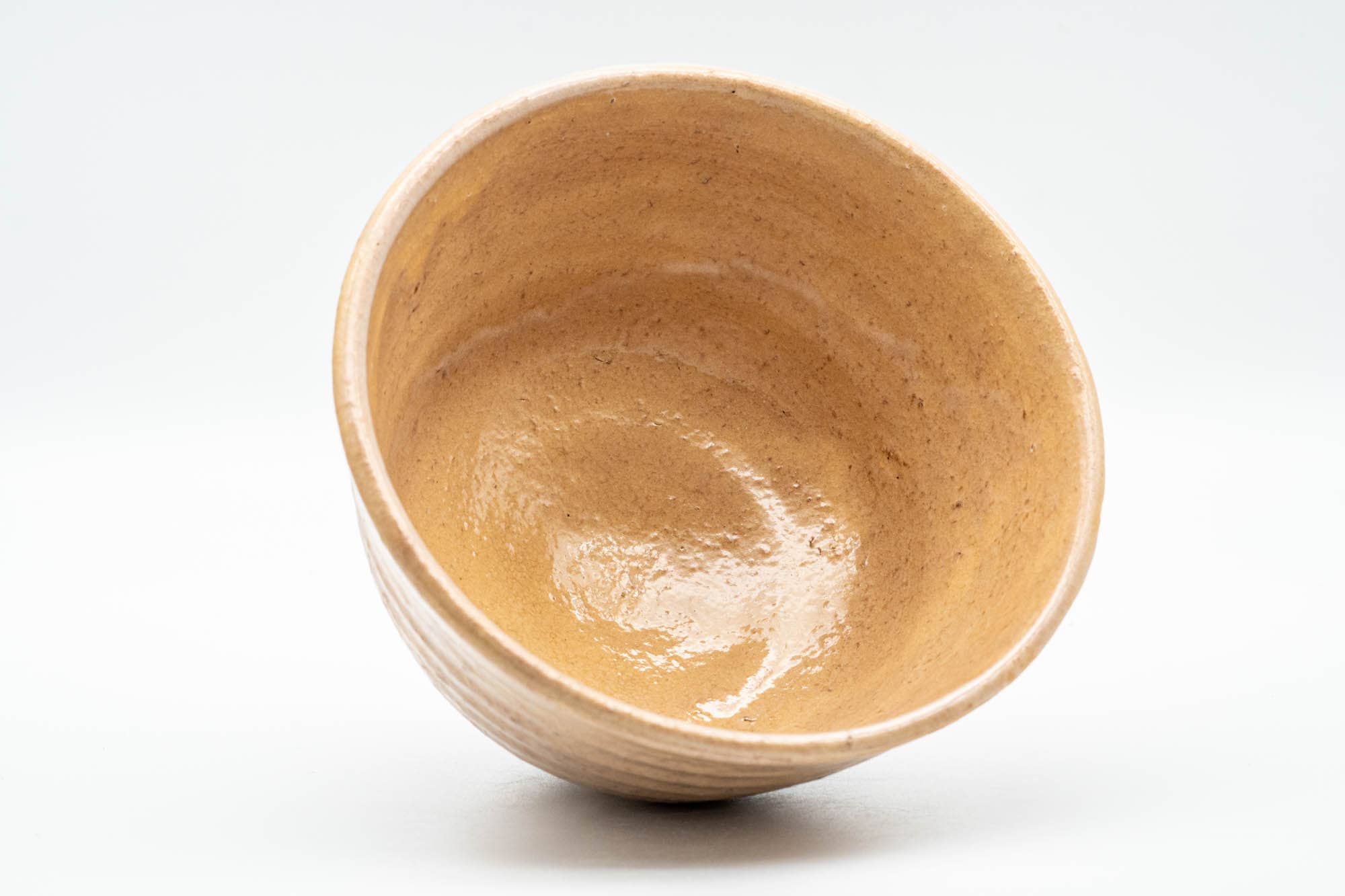 Japanese Matcha Bowl - Biwa-iro Hagi-yaki Ido-gata Chawan - 300ml