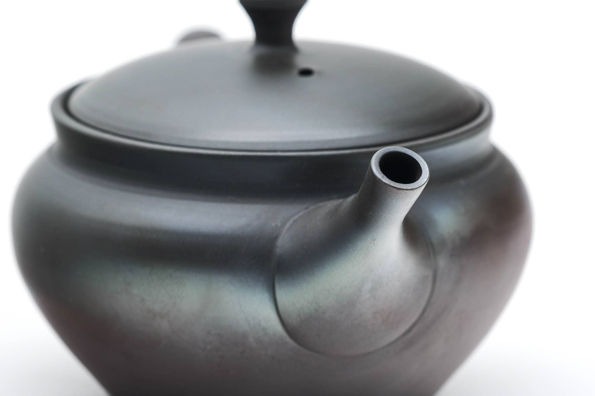 Kokudei Yōhen Rear-Handled Tokoname Teapot - 110ml